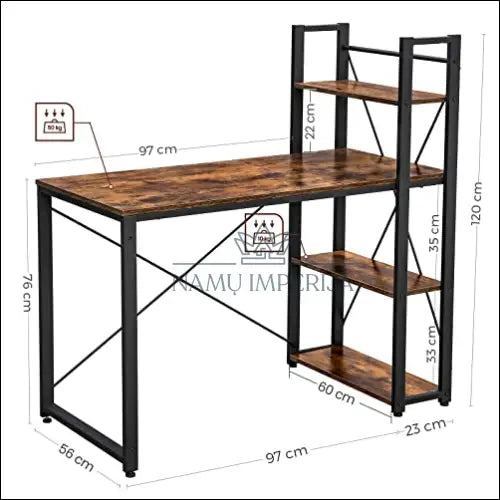 Kompiuterinis rašomasis stalas SM351 - €174 Save 30% 100-200, __label:Pristatymas 5-14 d.d., biuro-baldai,