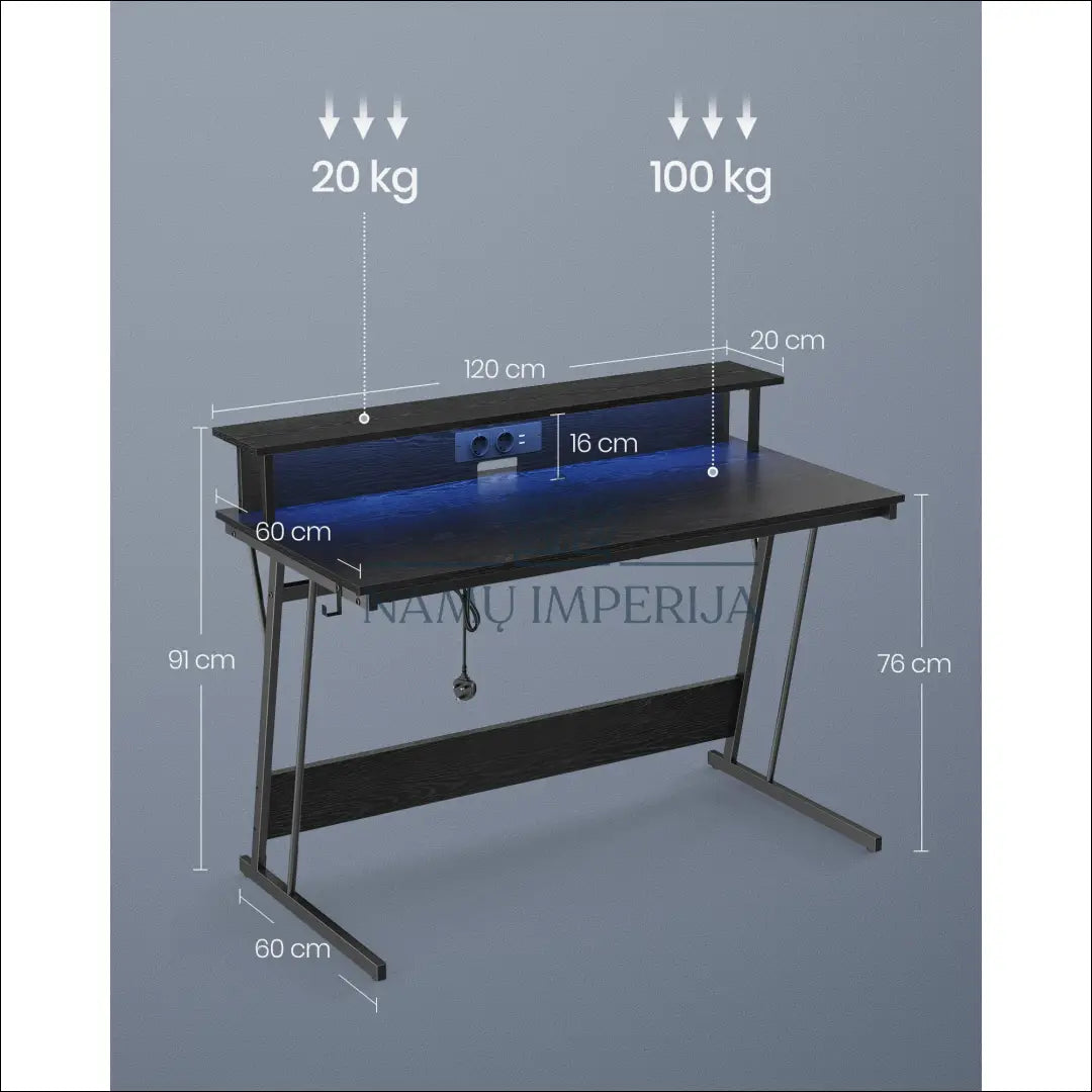 Kompiuterinis rašomasis stalas SM353 - €129 Save 10% 100-200, __label:Pristatymas 5-14 d.d., biuro-baldai,