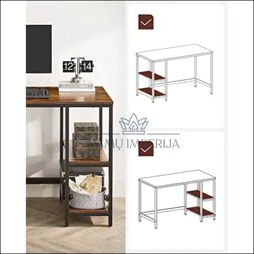 Kompiuterinis rašomasis stalas SM376 - €149 Save 10% 100-200, __label:Pristatymas 5-14 d.d., biuro-baldai,