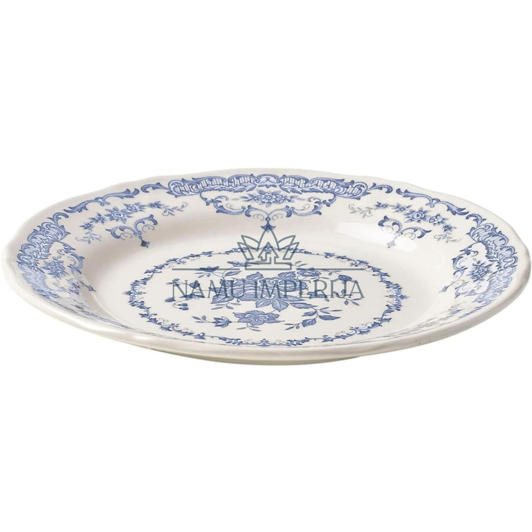 Lėkščių komplektas (2vnt) DI4872 - color-balta,