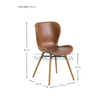 Įkelti vaizdą į galerijos rodinį, Kėdžių komplektas (2vnt) VI448 - 100-200, color-ruda,
