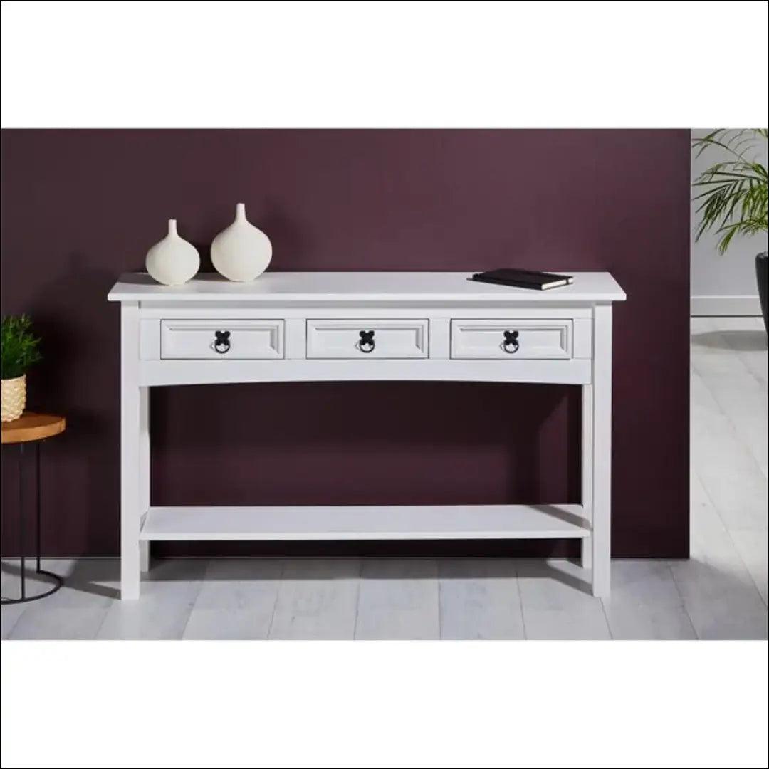 Konsolė SI1863 - €150 Save 50% 100-200, __label:Pristatymas 1-2 d.d., color-balta, konsoles, material-medzio-masyvas