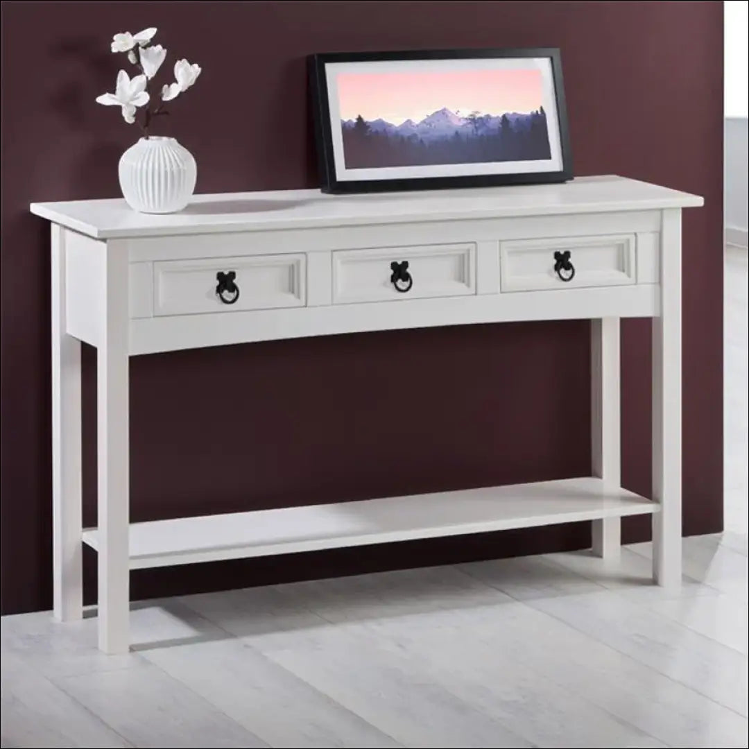 Konsolė SI1863 - €150 Save 50% 100-200, __label:Pristatymas 1-2 d.d., color-balta, konsoles, material-medzio-masyvas
