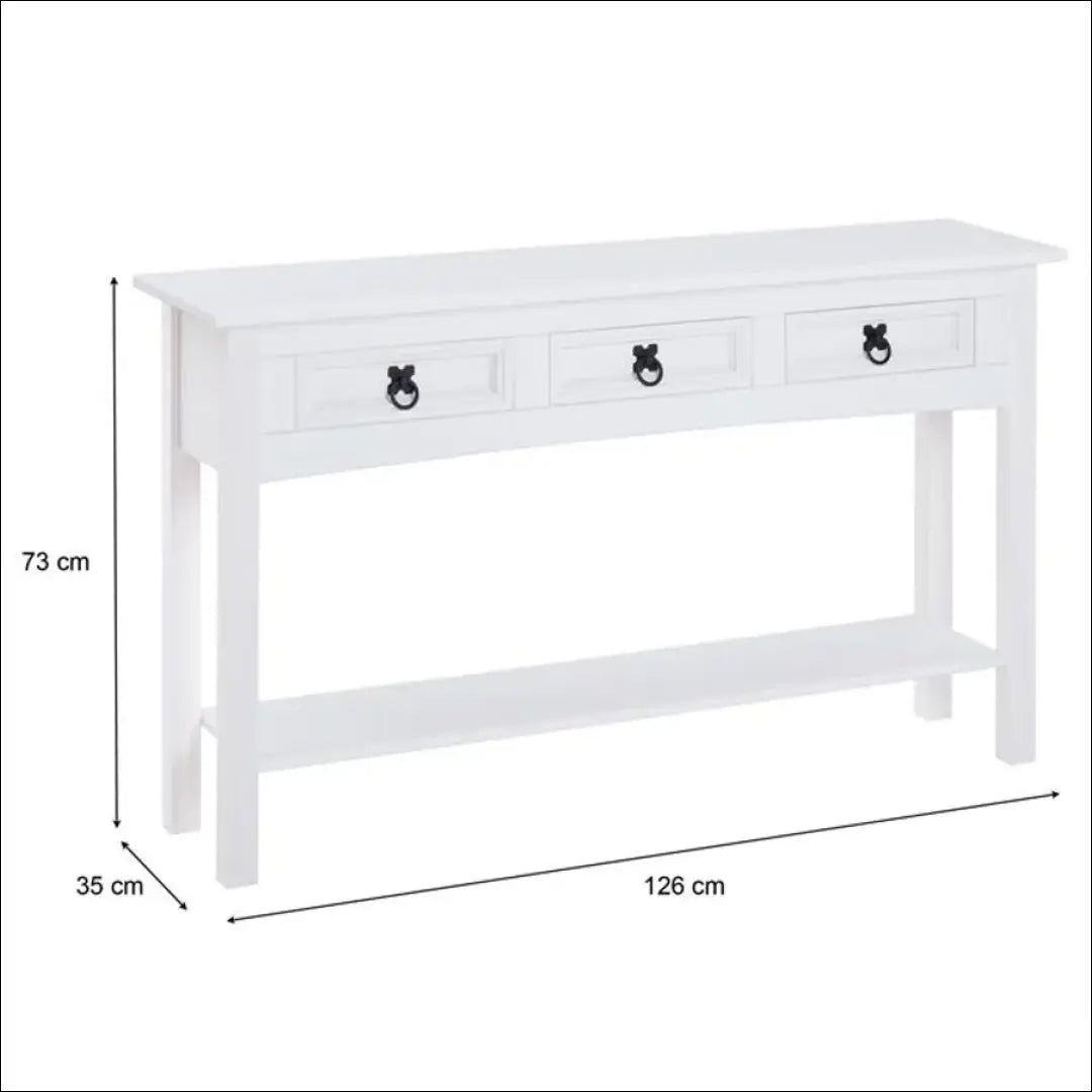 Konsolė SI1863 - €150 Save 50% 100-200, __label:Pristatymas 1-2 d.d., color-balta, konsoles, material-medzio-masyvas