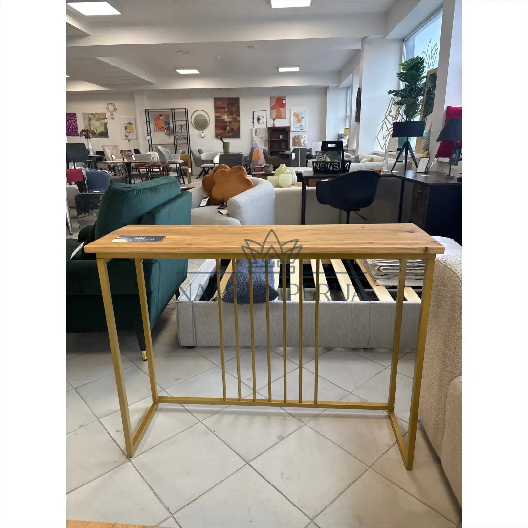 Konsolė SI1879 - €120 Save 50% 100-200, __label:Pristatymas 1-2 d.d., color-auksine, color-ruda, konsoles €100 to €200