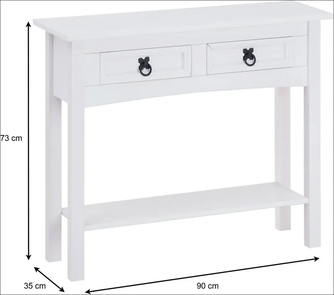 Konsolė SI1955 - €108 Save 50% 100-200, __label:Pristatymas 1-2 d.d., color-balta, konsoles, material-medzio-masyvas