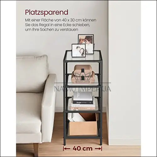 Konsolė SM1202 - €86 Save 30% 50-100, __label:Pristatymas 5-14 d.d., konsoles, notouch30, song 40x30x95cm / Juoda