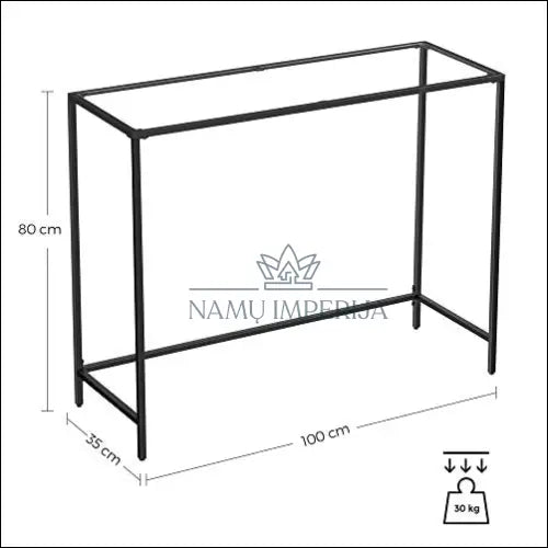 Konsolė SM384 - €102 Save 30% 100-200, __label:Pristatymas 5-14 d.d., konsoles, notouch30, song 100x35x80cm / Juoda