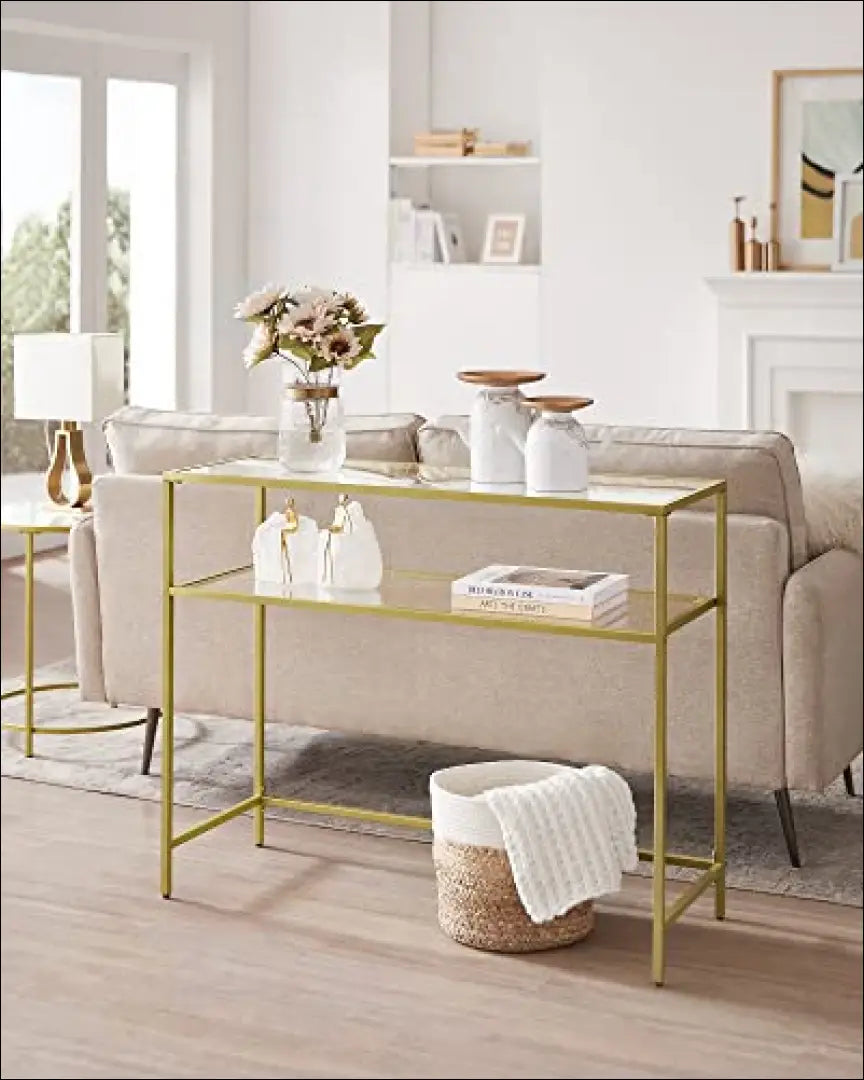 Konsolė SM386 - €88 Save 40% 50-100, __label:Pristatymas 5-14 d.d., konsoles, notouch30, song 100x35x80cm / Auksinė