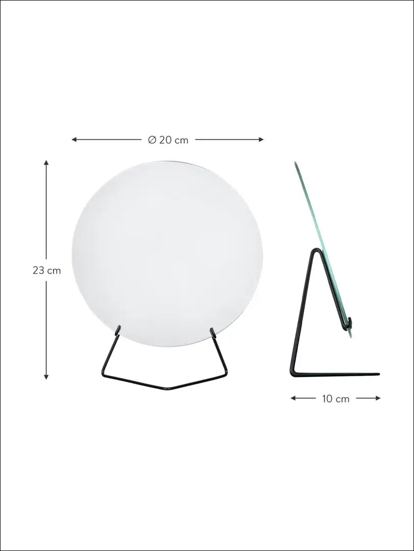 Kosmetinis veidrodis DI3255 - €15 Save 70% __label:Pristatymas 1-2 d.d., color-juoda, dekoracijos, interjeras,
