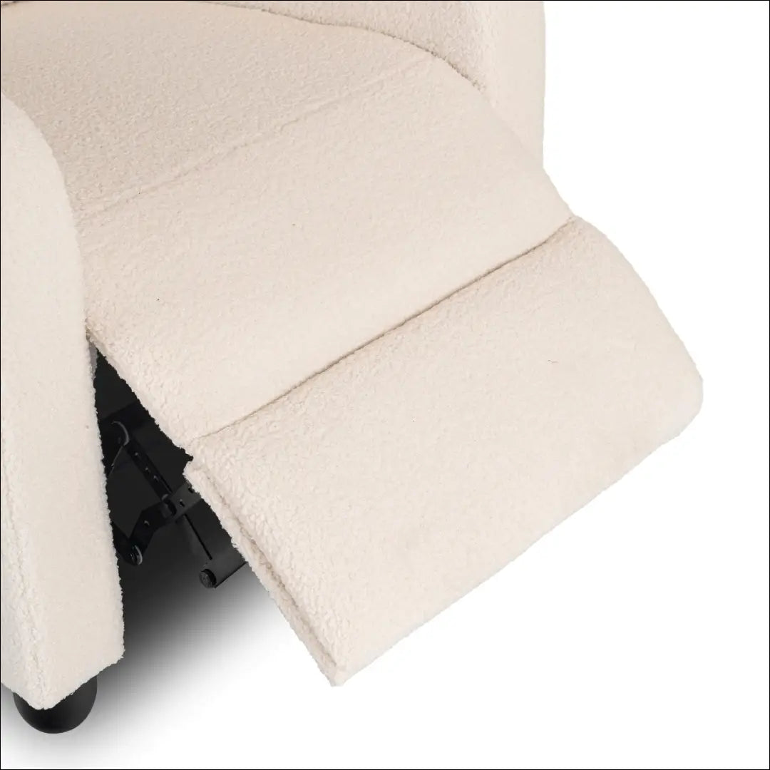 Kreminės spalvos „Boucle“ atlošiamas fotelis TE2572 - €166 Save 15% __label:Pristatymas 5-14 d.d., Newelite Naujausi