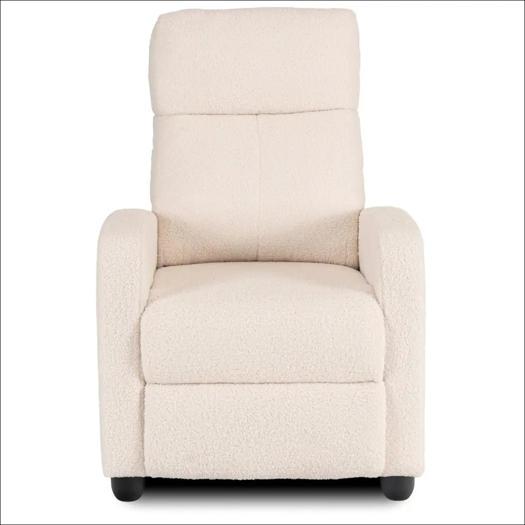 Kreminės spalvos „Boucle“ atlošiamas fotelis TE2572 - €166 Save 15% __label:Pristatymas 5-14 d.d., Newelite Naujausi