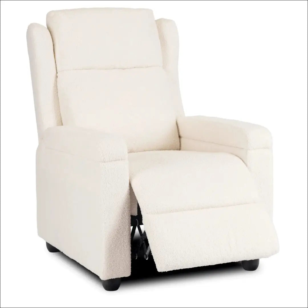 Kreminės spalvos „Boucle“ atlošiamas fotelis TE2601 - €207 Save 15% __label:Pristatymas 5-14 d.d., Newelite Naujausi