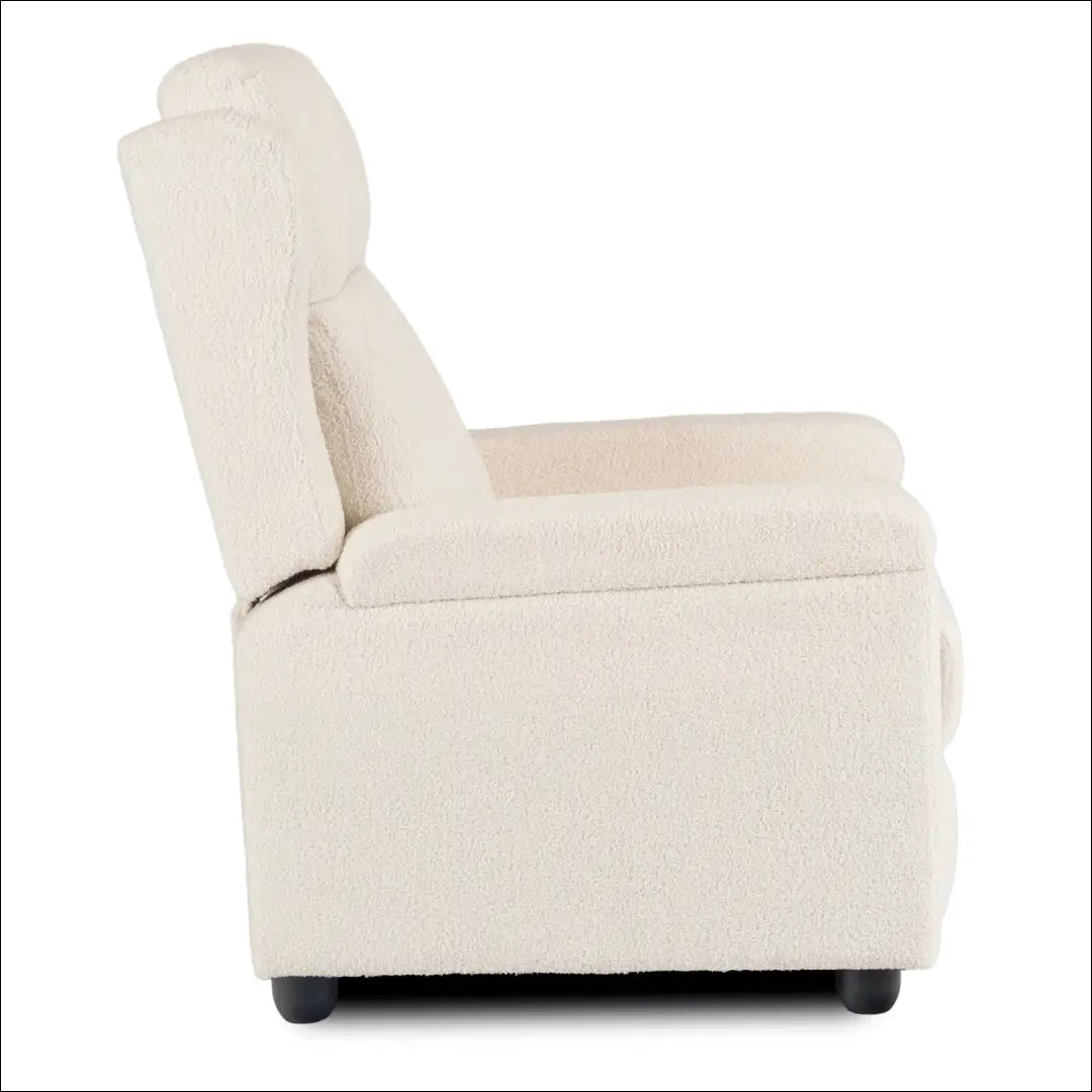 Kreminės spalvos „Boucle“ atlošiamas fotelis TE2601 - €207 Save 15% __label:Pristatymas 5-14 d.d., Newelite Naujausi
