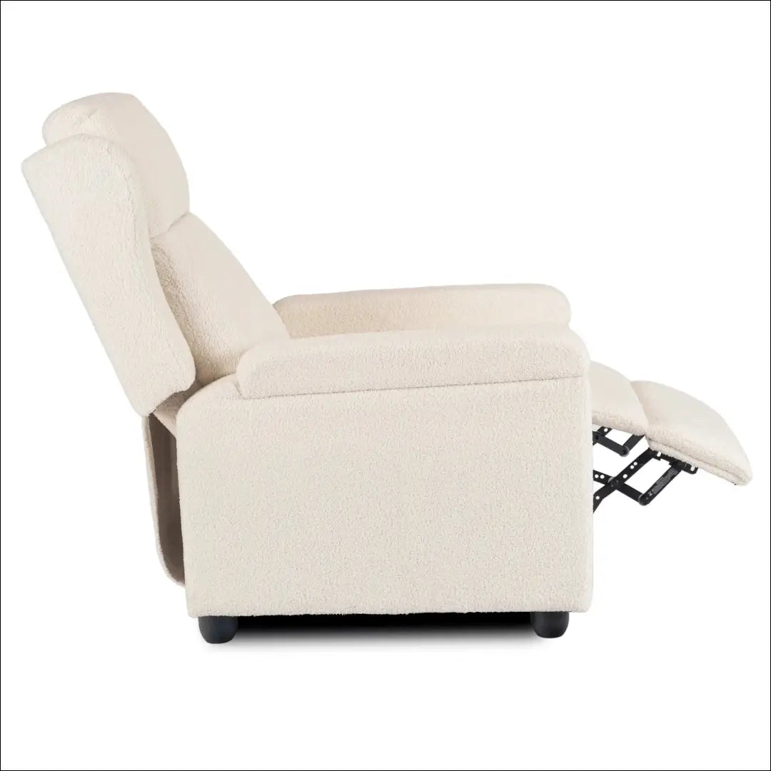Kreminės spalvos „Boucle“ atlošiamas fotelis TE2601 - €207 Save 15% __label:Pristatymas 5-14 d.d., Newelite Naujausi