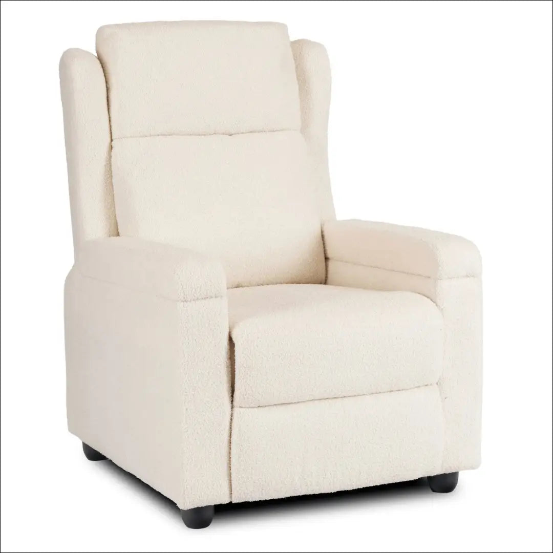 Kreminės spalvos „Boucle“ atlošiamas fotelis TE2601 - €207 Save 15% __label:Pristatymas 5-14 d.d., Newelite Naujausi