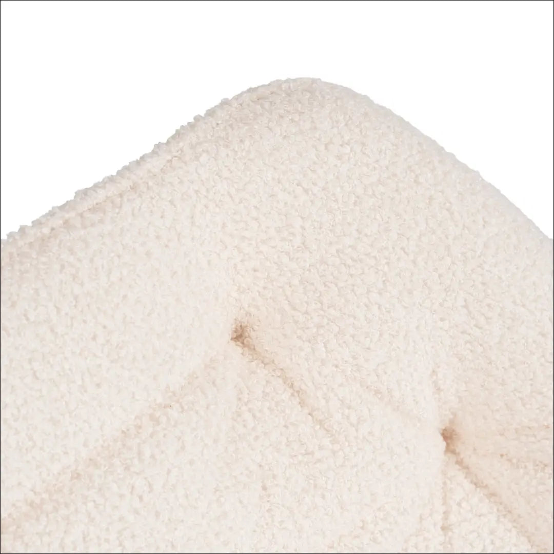 Kreminės spalvos „Boucle“ besisukanti kėdė TE2597 - €90 Save 15% __label:Pristatymas 5-14 d.d., Newelite Naujausi
