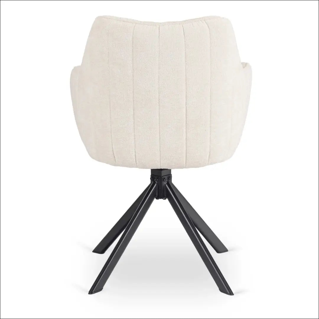 Kreminės spalvos „Boucle“ pasukama kėdė TE2586 - €115.46 Save 15% __label:Pristatymas 5-14 d.d., Newelite Naujausi