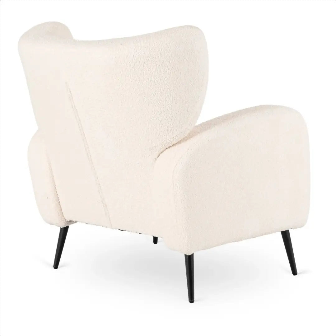 Kreminės spalvos „Boucle“ poilsio krėslas TE2471 - €246.90 Save 15% __label:Pristatymas 5-14 d.d., Newelite Naujausi
