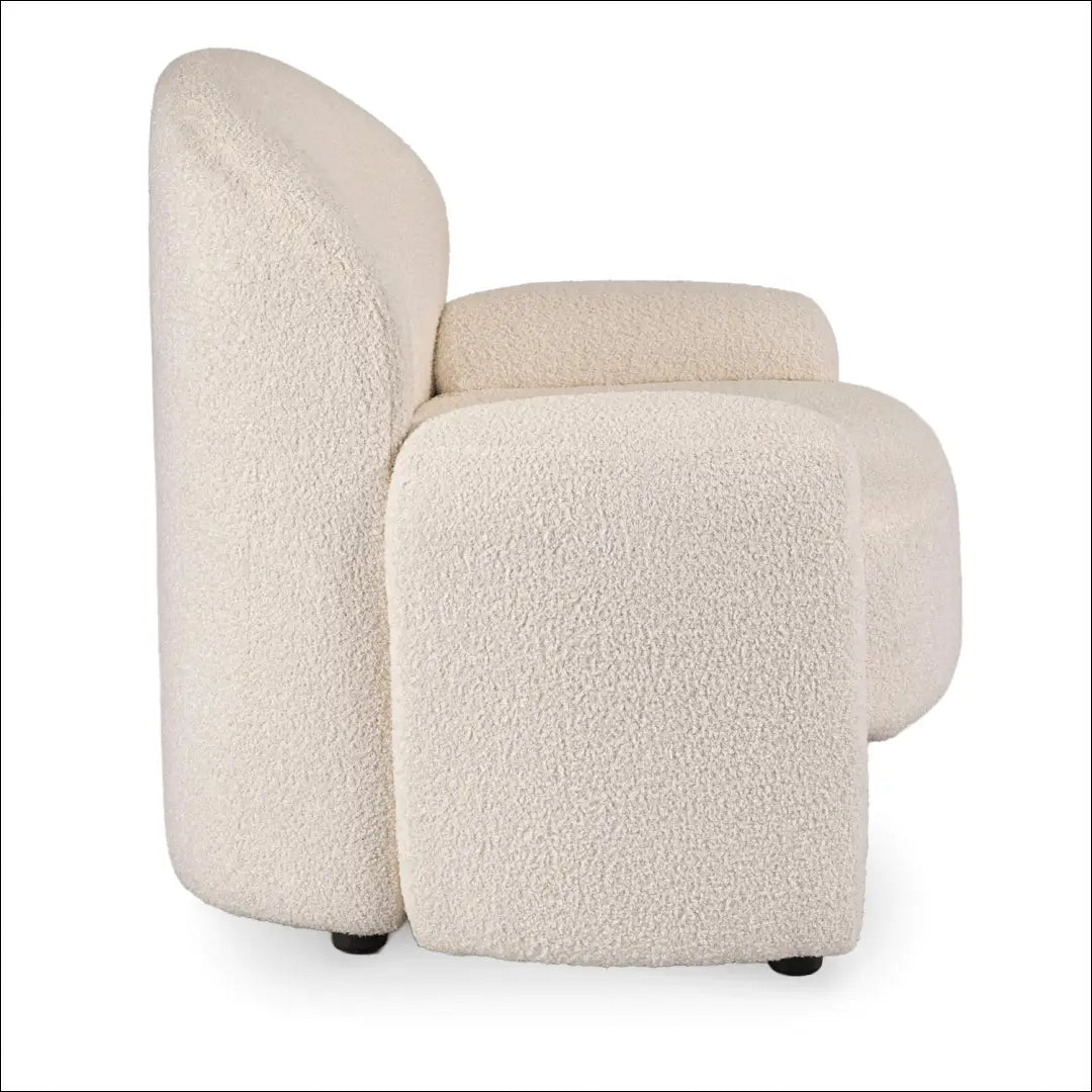 Kreminės spalvos „Boucle“ poilsio krėslas TE2539 - €228.18 Save 15% __label:Pristatymas 5-14 d.d., Newelite Naujausi