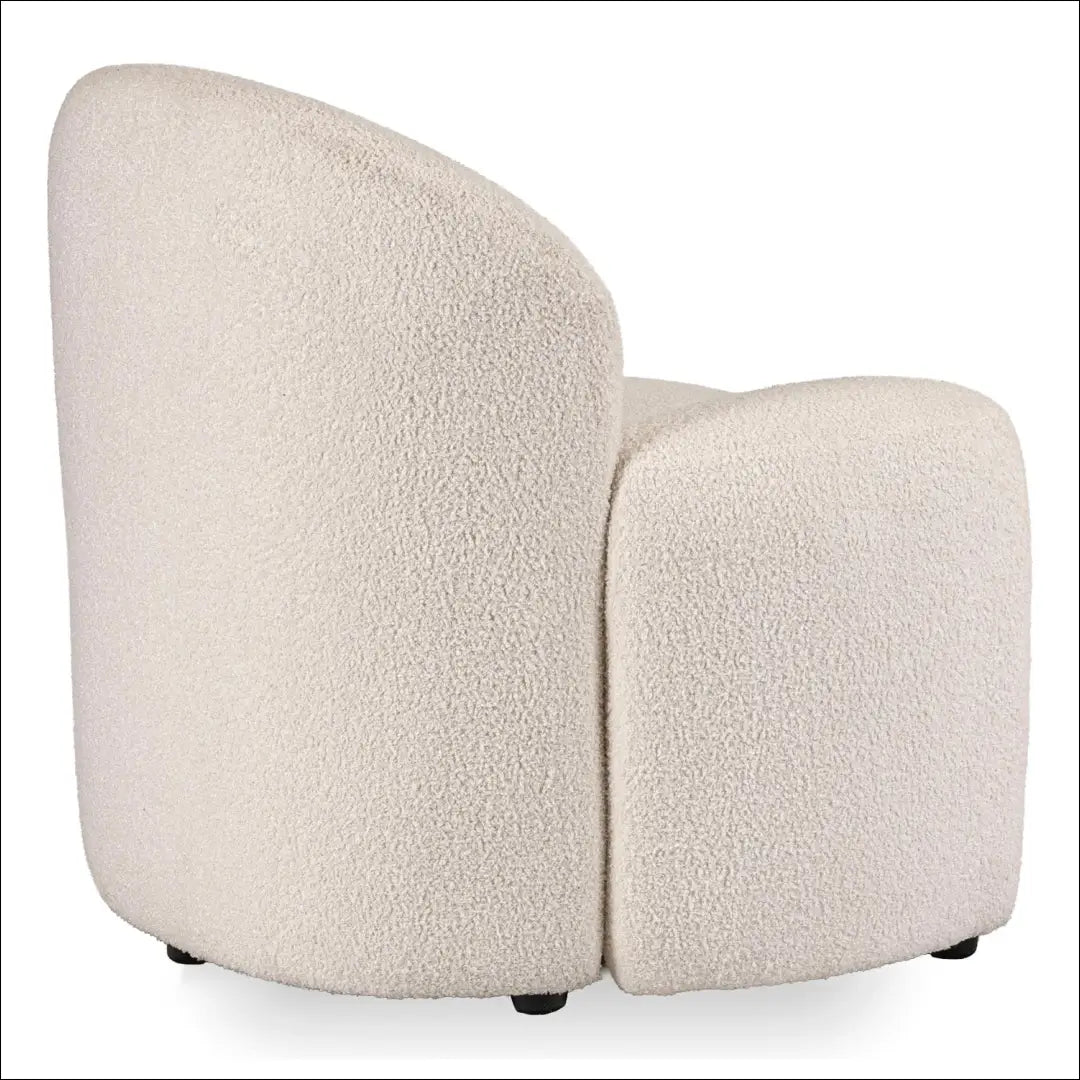 Kreminės spalvos „Boucle“ poilsio krėslas TE2539 - €228.18 Save 15% __label:Pristatymas 5-14 d.d., Newelite Naujausi