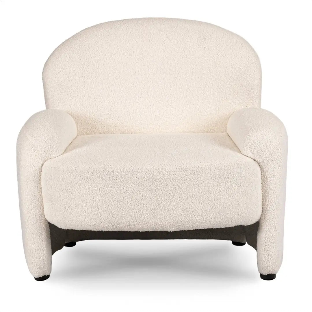 Kreminės spalvos „Boucle“ poilsio krėslas TE2539 - €228.18 Save 15% __label:Pristatymas 5-14 d.d., Newelite Naujausi