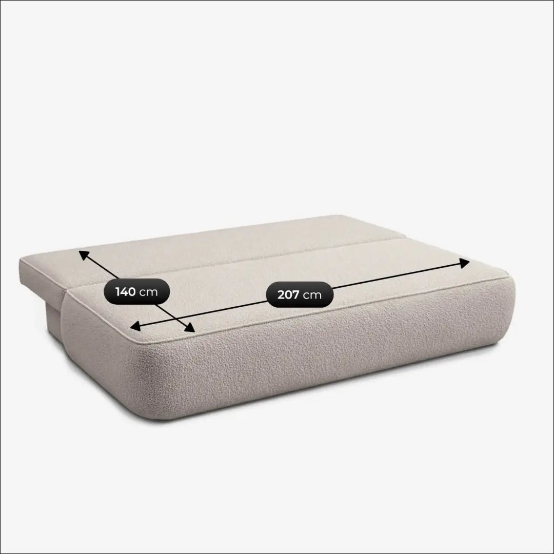 Kreminės spalvos „Boucle“ sofa-lova TE2504 - €694.87 Save 15% __label:Pristatymas 5-14 d.d., Newelite Naujausi