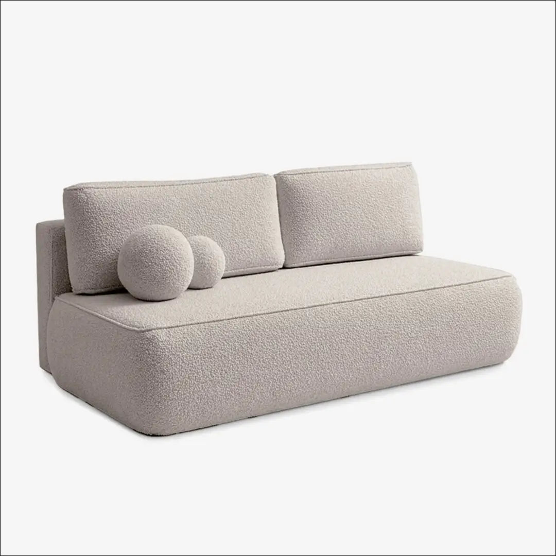 Kreminės spalvos „Boucle“ sofa-lova TE2504 - €694.87 Save 15% __label:Pristatymas 5-14 d.d., Newelite Naujausi