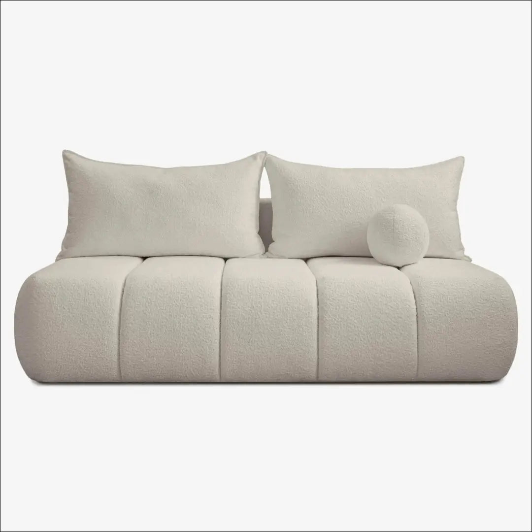 Kreminės spalvos buklė sofa-lova TE2483 - €708.69 Save 15% __label:Pristatymas 5-14 d.d., Newelite Naujausi produktai