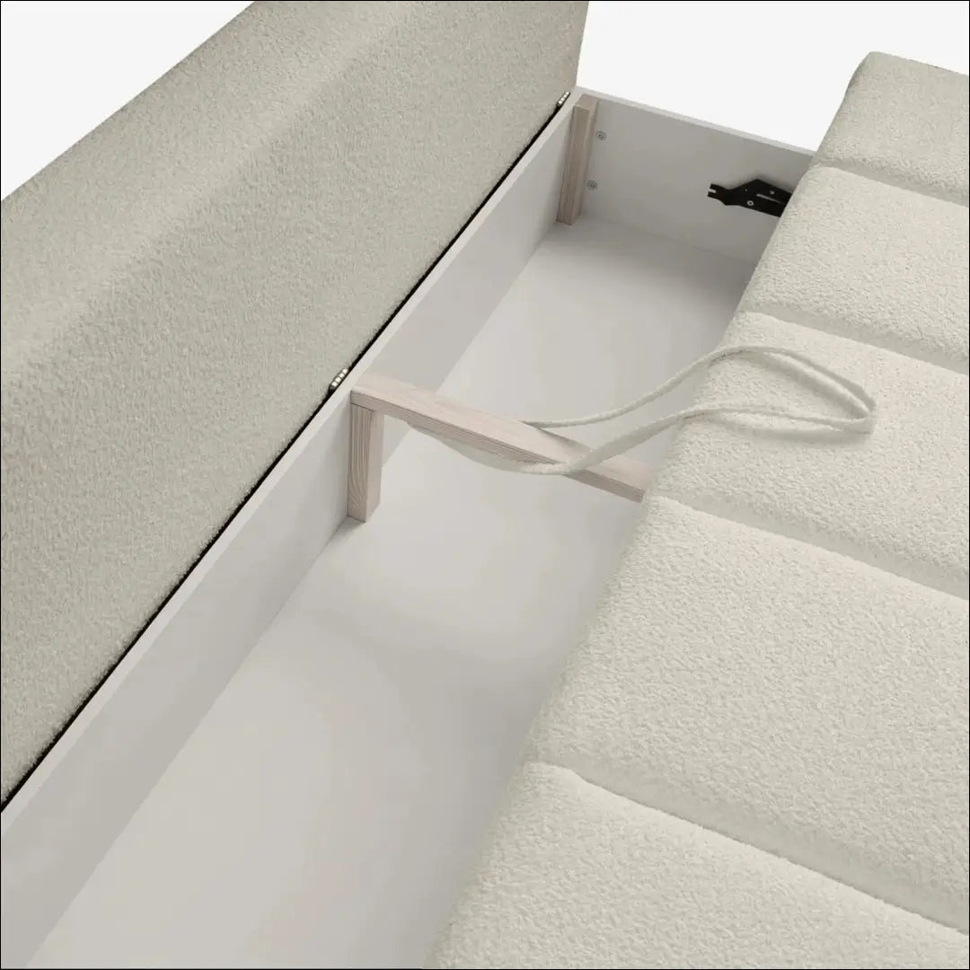Kreminės spalvos buklė sofa-lova TE2483 - €708.69 Save 15% __label:Pristatymas 5-14 d.d., Newelite Naujausi produktai