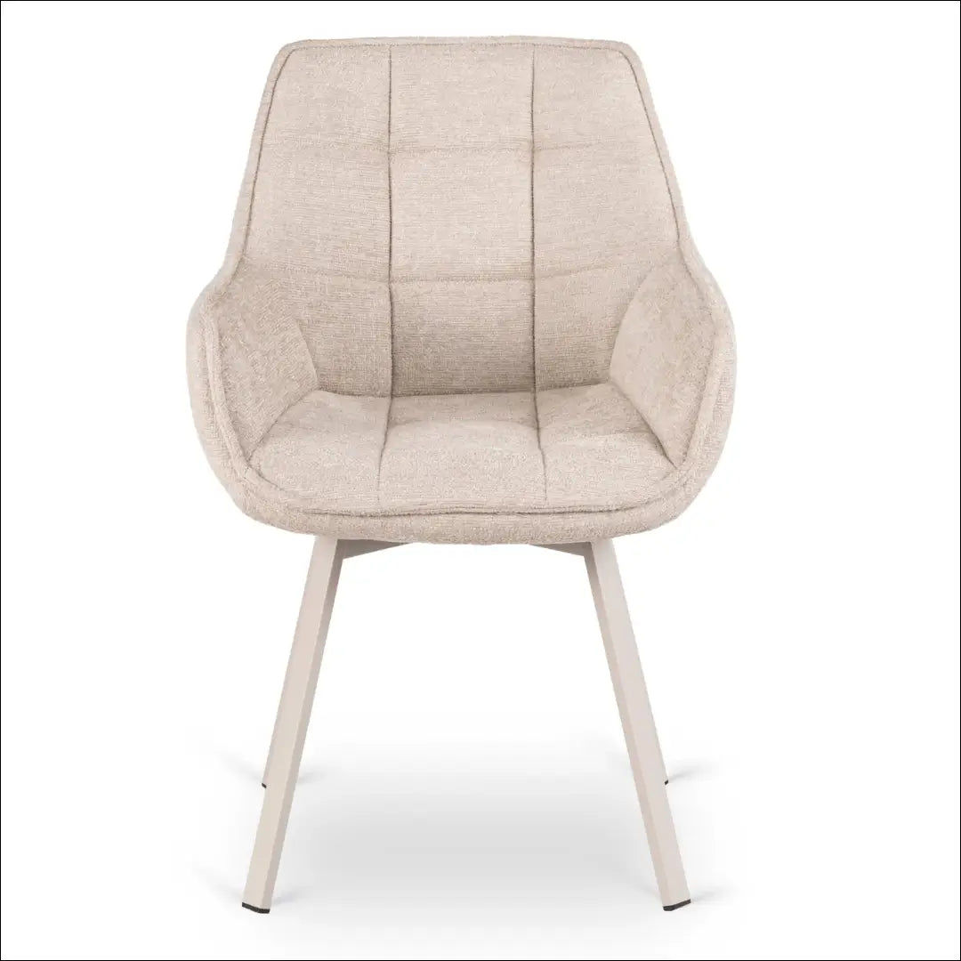 Kreminės spalvos pasukama kėdė TE2564 - €96.80 Save 15% __label:Pristatymas 5-14 d.d., Newelite Naujausi produktai