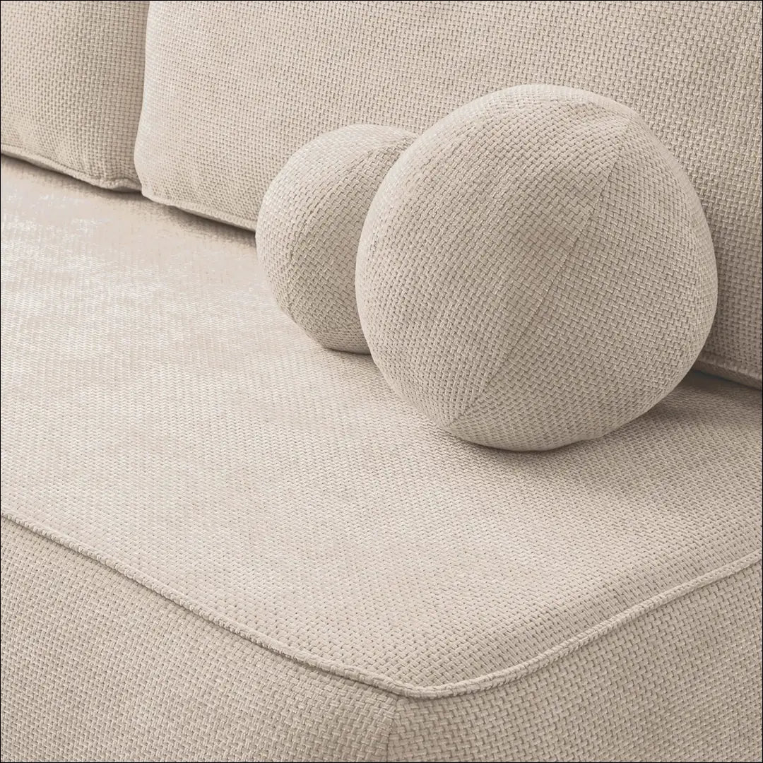 Kreminės spalvos šenilinė sofa-lova TE2510 - €667.22 Save 15% __label:Pristatymas 5-14 d.d., Newelite Naujausi