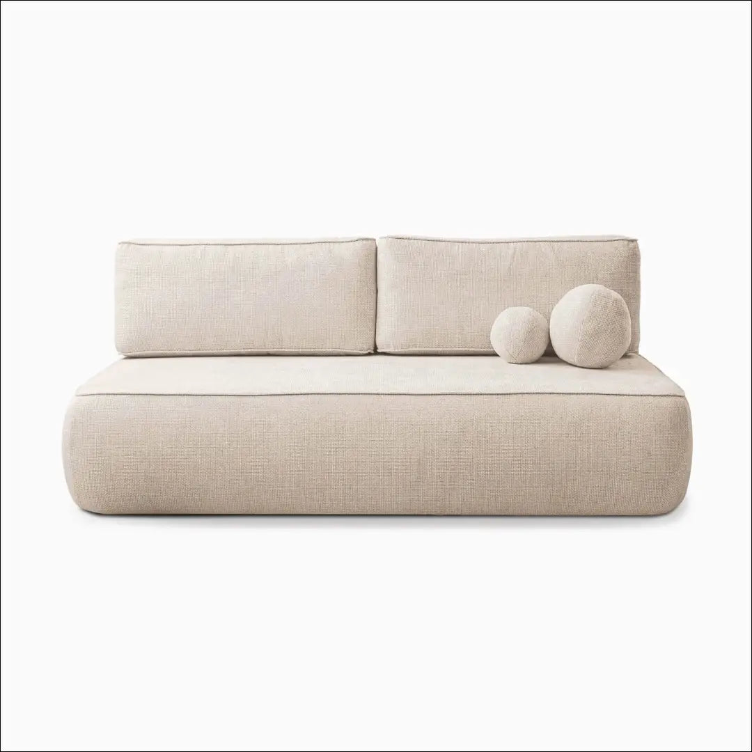 Kreminės spalvos šenilinė sofa-lova TE2510 - €667.22 Save 15% __label:Pristatymas 5-14 d.d., Newelite Naujausi