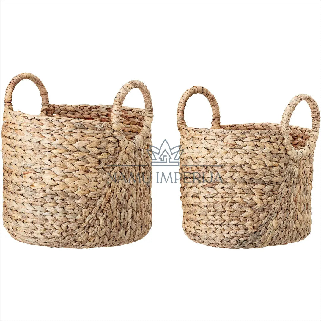 Krepšių komplektas (2vnt) DI8756 - €52 Save 50% 50-100, __label:Pristatymas 1-2 d.d., color-smelio, dekoracijos,