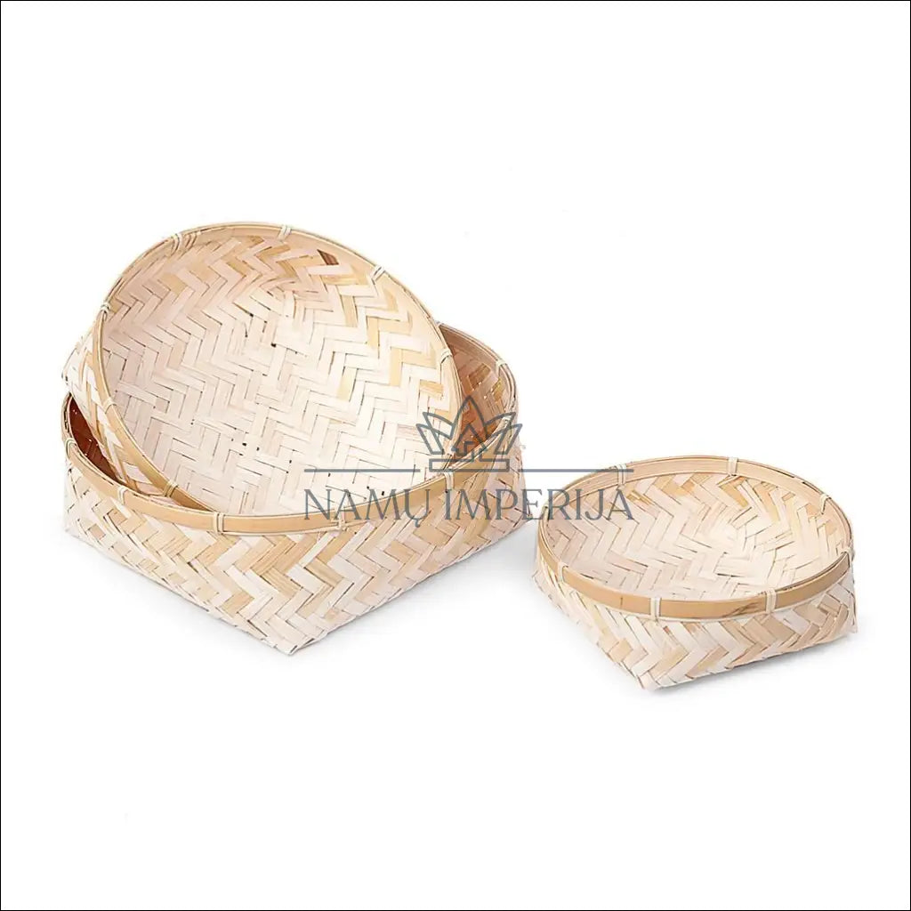 Krepšių rinkinys 3vnt DA0014 - €34 Save 50% 25-50, __label:Pristatymas 1-2 d.d., dekoracijos, padeklai €25 to €50