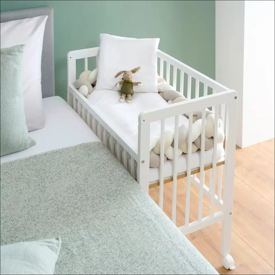 Kūdikio lovytė GI764 - €48 Save 50% 25-50, __label:Pristatymas 1-2 d.d., color-balta, lovos-miegamojo, material-mediena