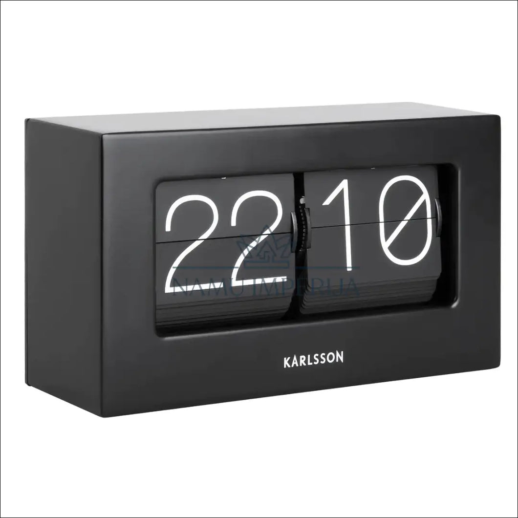 Laikrodis ’Karlsson’ DI5376 - €111 Save 60% 100-200, color-juoda, interjeras, laikrodziai, material-metalas