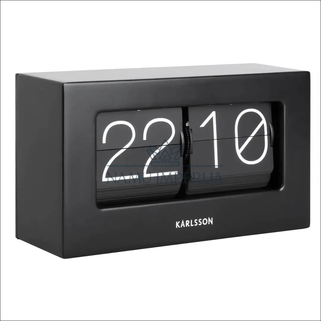 Laikrodis ’Karlsson’ DI5376 - €139 Save 50% 100-200, color-juoda, interjeras, laikrodziai, material-metalas