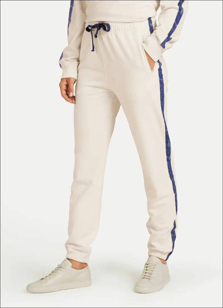 Laisvalaikio kelnės ’Juvia’ DI7642 - €49 Save 65% 25-50, __label:Pristatymas 1-2 d.d., color-kremas, color-melyna,