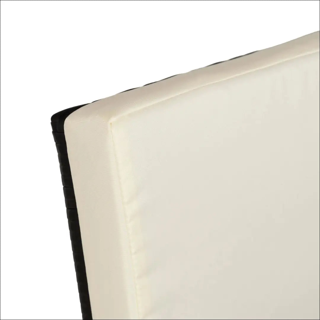 Lauko baldų komplektas juodos spalvos / kreminės TE1231 - €615 Save 15% __label:Pristatymas 5-14 d.d., elite, over-200,