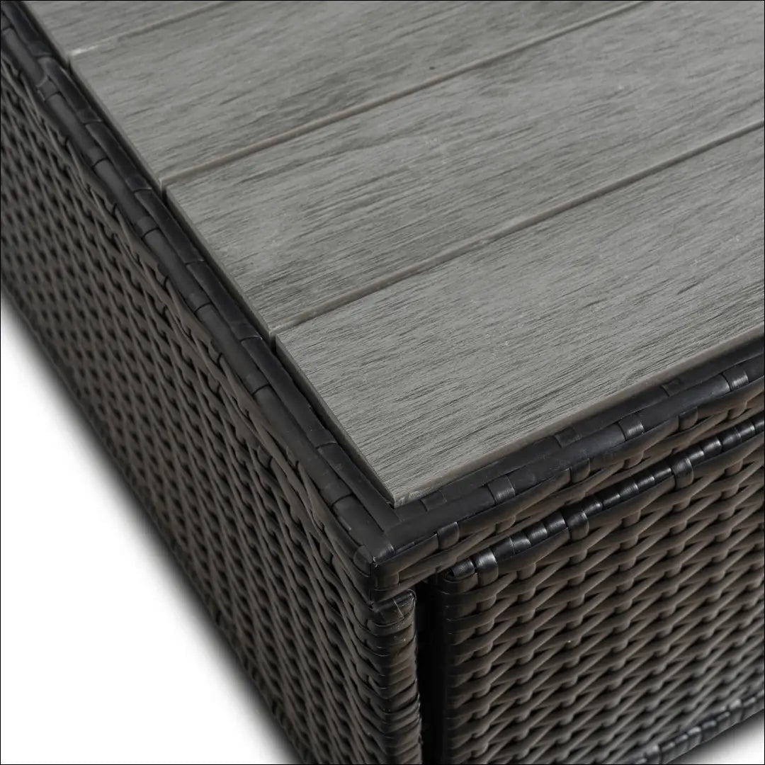 Lauko baldų komplektas juodos spalvos / rudos TE1217 - €647 Save 15% __label:Pristatymas 5-14 d.d., elite, Meble