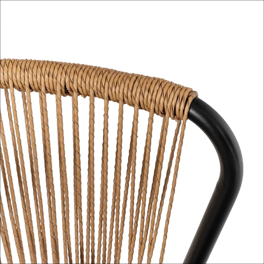Lauko baldų komplektas juodos spalvos / rudos TE1227 - €224 Save 15% __label:Pristatymas 5-14 d.d., elite, over-200,