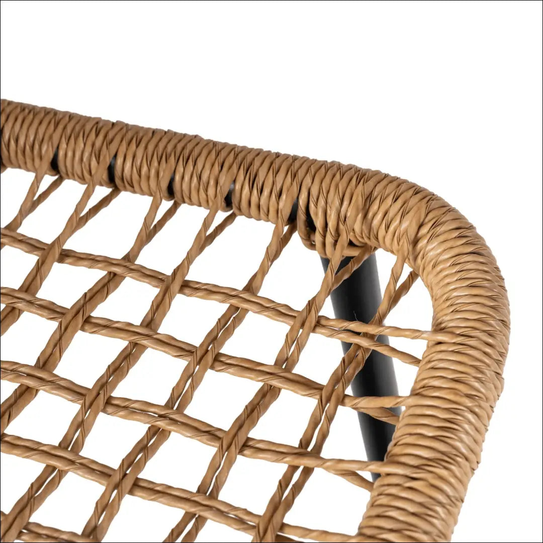 Lauko baldų komplektas juodos spalvos / rudos TE1227 - €224 Save 15% __label:Pristatymas 5-14 d.d., elite, over-200,