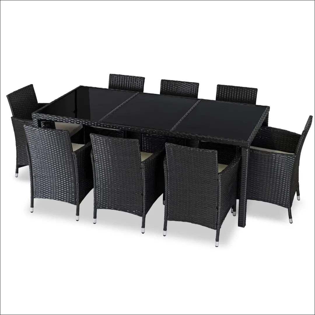 Lauko baldų komplektas juodos spalvos / smėlio TE548 - €820 Save 15% __label:Pristatymas 5-14 d.d., elite, over-200,