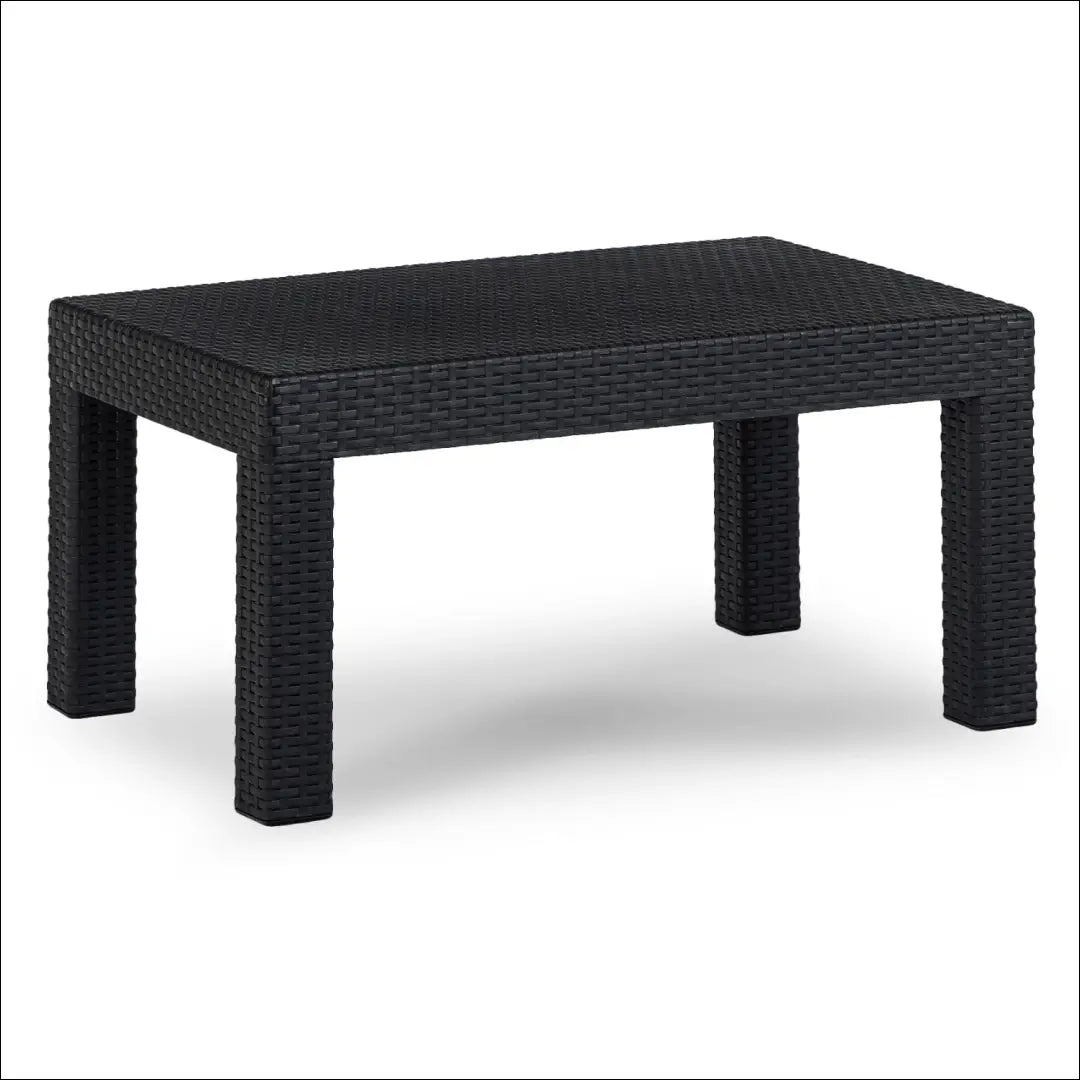 Lauko baldų komplektas juodos spalvos TE1183 - €333 Save 15% __label:Pristatymas 5-14 d.d., elite, Meble ogrodowe,
