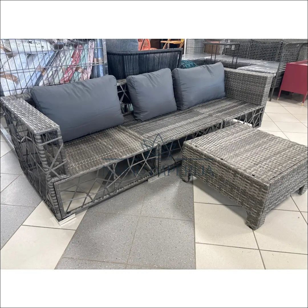 Lauko baldų komplektas LI678 - €160 Save 50% 100-200, __label:Pristatymas 1-2 d.d., color-pilka, lauko baldai,