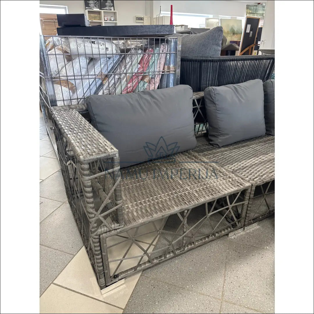 Lauko baldų komplektas LI678 - €160 Save 50% 100-200, __label:Pristatymas 1-2 d.d., color-pilka, lauko baldai,