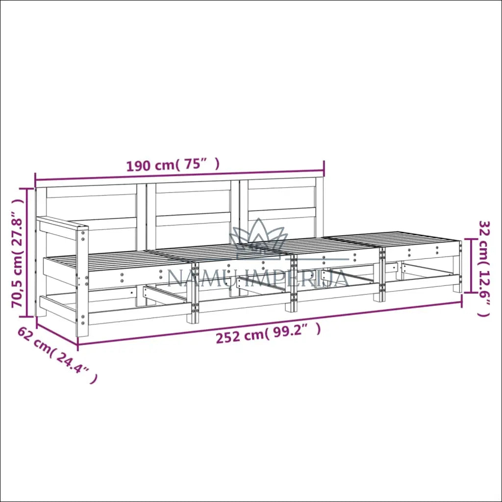 Lauko baldų komplektas LI733 - €105 Save 50% 100-200, __label:Pristatymas 1-2 d.d., color-balta, lauko baldai,