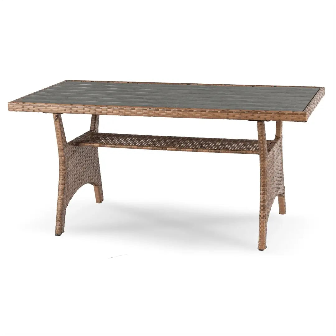 Lauko baldų komplektas pilkos spalvos / rudos TE1184 - €676 Save 15% __label:Pristatymas 5-14 d.d., elite, Meble