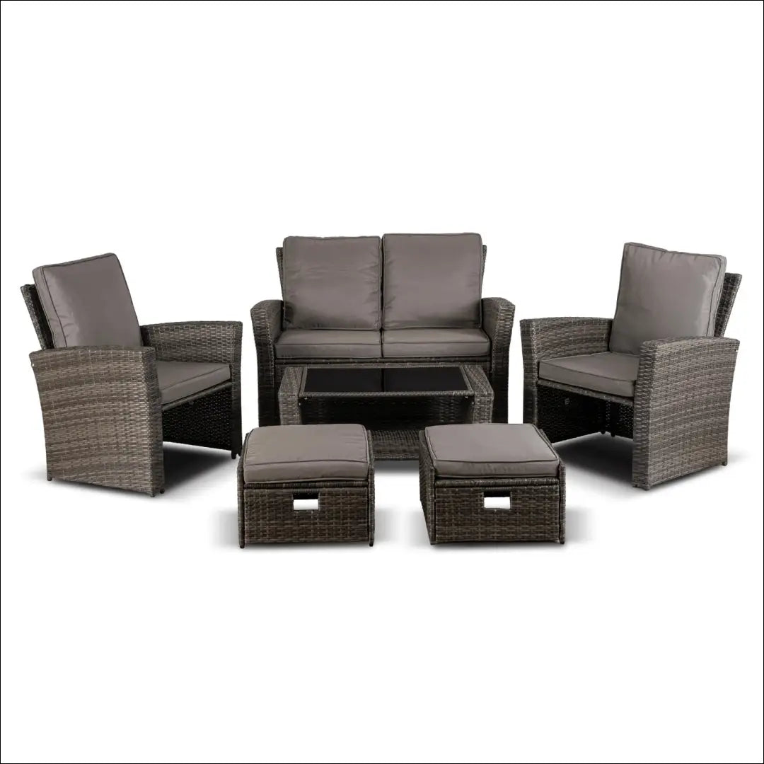 Lauko baldų komplektas pilkos spalvos TE1228 - €592 Save 15% __label:Pristatymas 5-14 d.d., elite, over-200, uzsakomi
